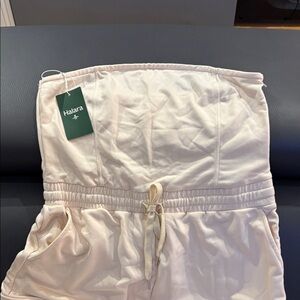 HALARA Elegant Cream Jumpsuit